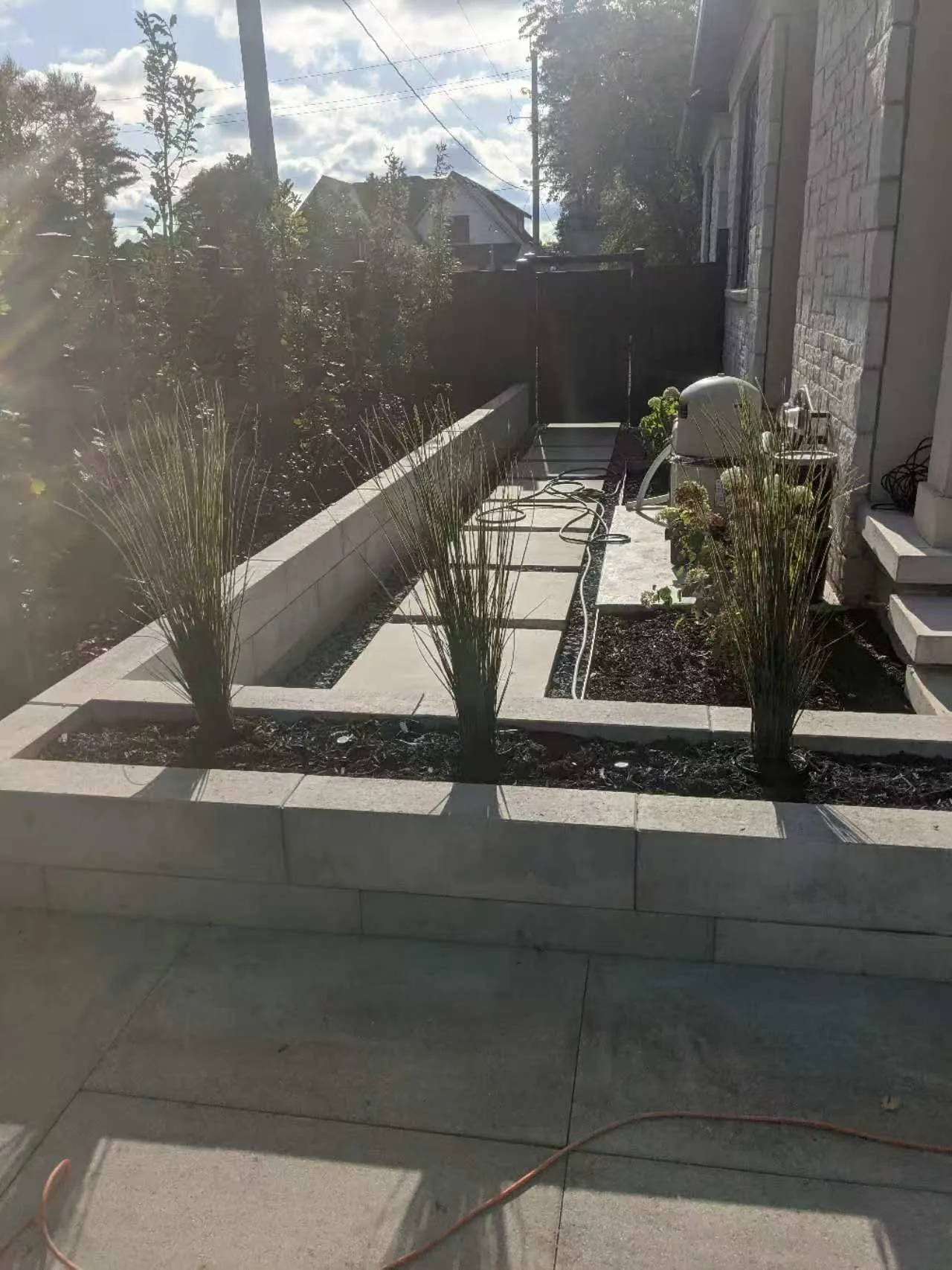 landscape pavement driveway